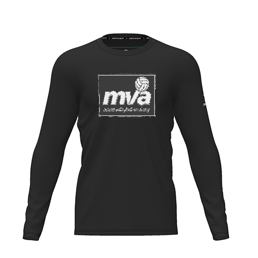 [CUS-DRIF-TEES-PER-CNK-LSL-BLK-YXS-LOGO1] Dri Fit Performance T-Shirt (Youth XS, Black, Logo 1, Long Sleeve)