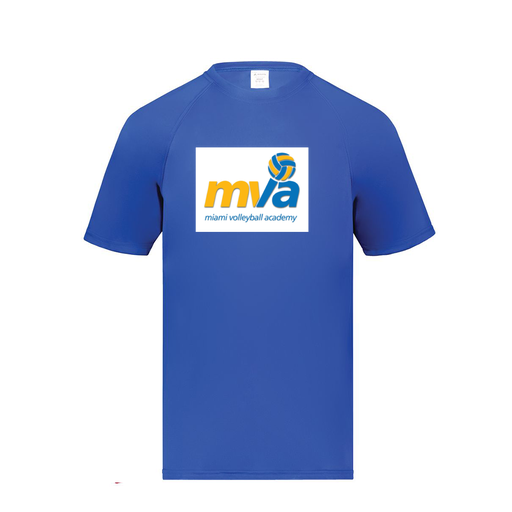 [2790.060.S-LOGO1] Men's Smooth Sport T-Shirt (Adult S, Royal, Logo 1)