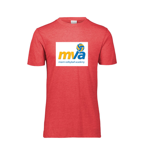 [FTSCUBRD-AS-LOGO1] Decker Men's Tri-Blend T-Shirt - Short Sleeve (Adult S, Red, Logo 1)