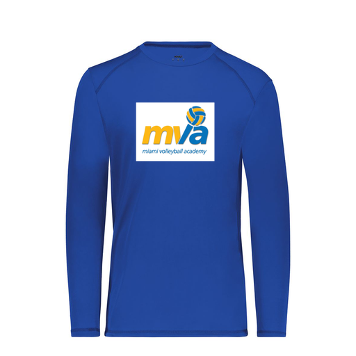[6845.060.S-LOGO1] Men's SoftTouch Long Sleeve (Adult S, Royal, Logo 1)