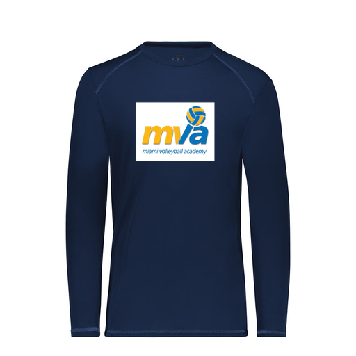 [6846.065.S-LOGO1] Youth SoftTouch Long Sleeve (Youth S, Navy, Logo 1)