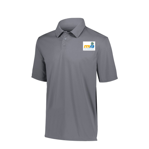 [5018.059.S-LOGO1] Youth Vital Polo (Youth S, Gray, Logo 1)