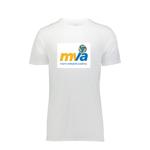 [FTSCUBWH-YS-LOGO1] Decker Youth Tri-Blend T-Shirt - Short Sleeve (Youth S, White, Logo 1)