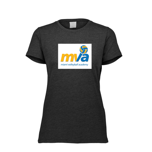 [FTSCUBBK-FAXS-LOGO1] Decker Women's Tri-Blend T-Shirt - Short Sleeve (Female Adult XS, Black, Logo 1)