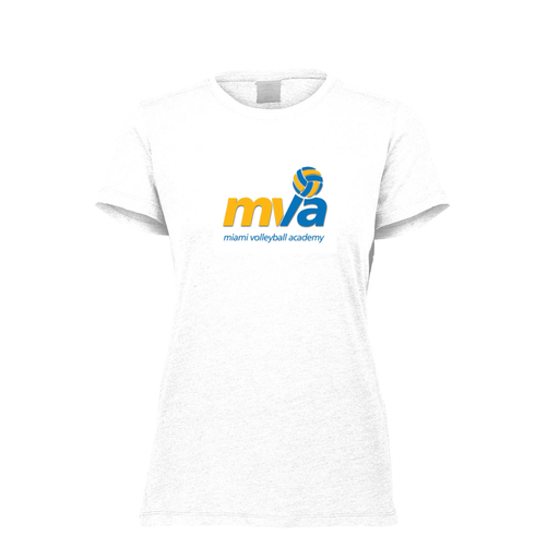 [FTSCUBWH-FAXS-LOGO1] Decker Women's Tri-Blend T-Shirt - Short Sleeve (Female Adult XS, White, Logo 1)