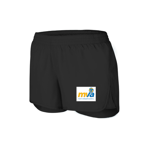 [2430.080.XS-LOGO1] Women's Performance Shorts (Female Adult XS, Black, Logo 1)