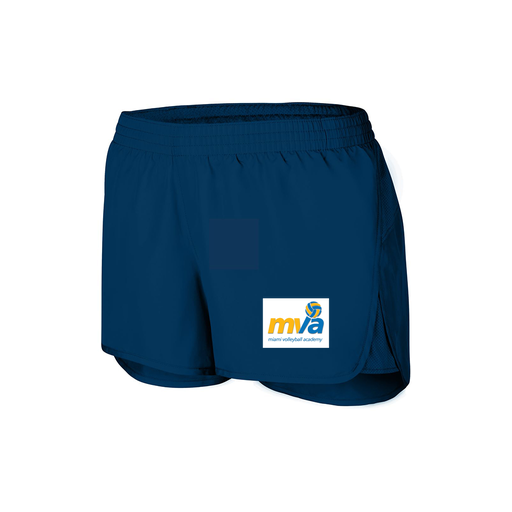 [2430.065.XS-LOGO1] Women's Performance Shorts (Female Adult XS, Navy, Logo 1)