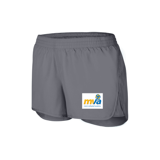 [2430.059.XS-LOGO1] Women's Performance Shorts (Female Adult XS, grey, Logo 1)