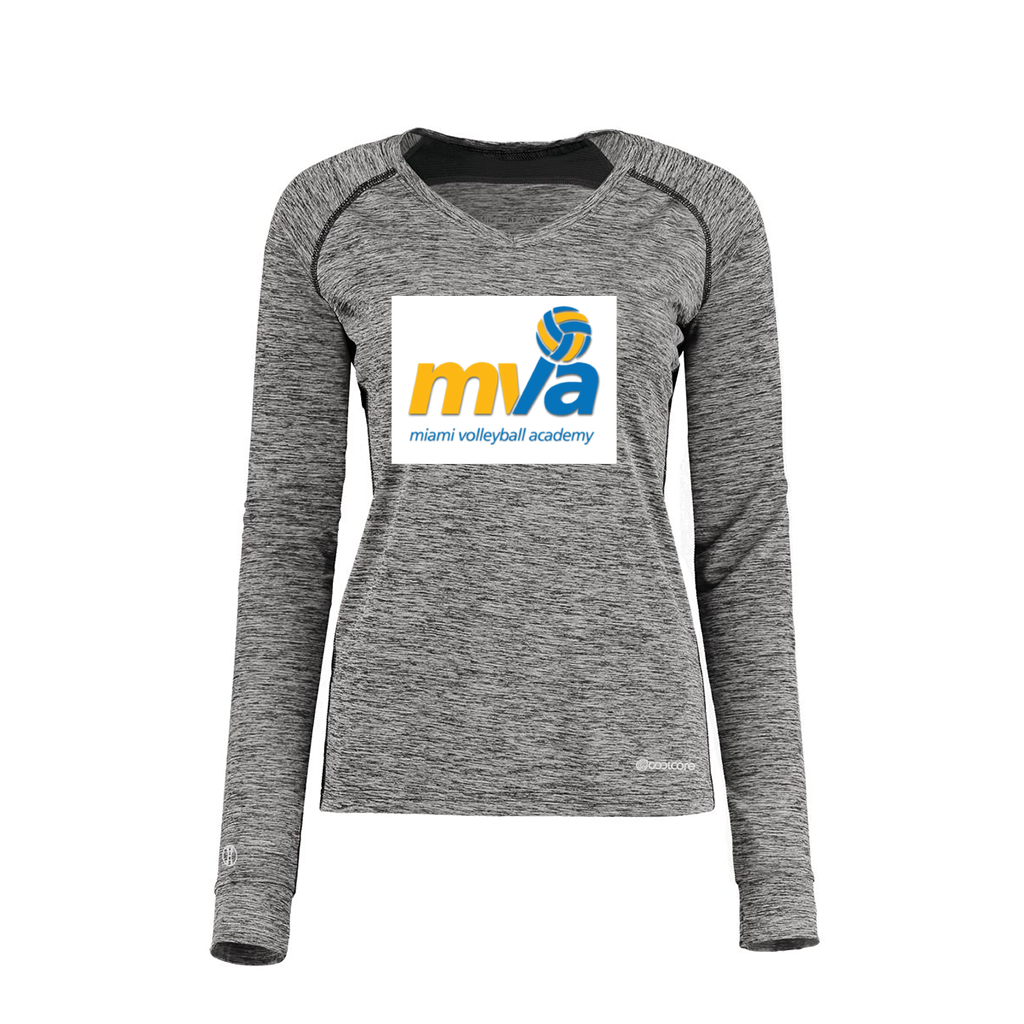 Ladies Electric Long Sleeve Shirt