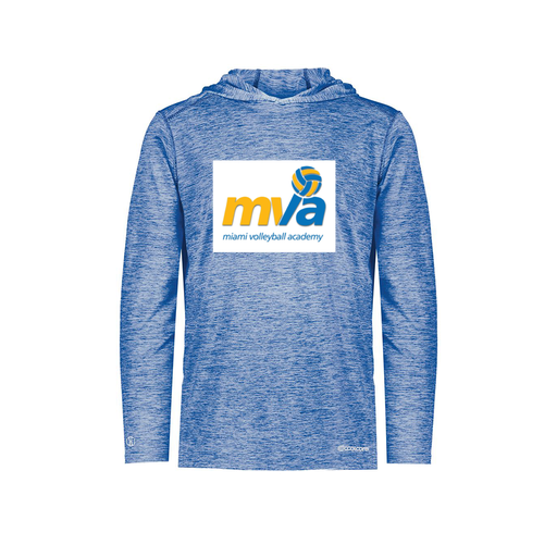 [FOLHCGRY-YS-LOGO1] Decker Youth Charge Hoodie (Youth S, Royal, Logo 1)