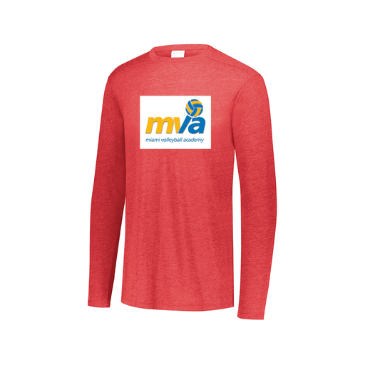 [3075.V96.XS-LOGO1] Men's LS Ultra-blend T-Shirt (Adult XS, Red, Logo 1)