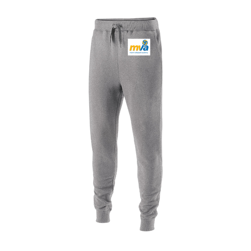 [229548.017.XS-LOGO1] Men's 60/40 Fleece Jogger (Adult XS, Silver, Logo 1)