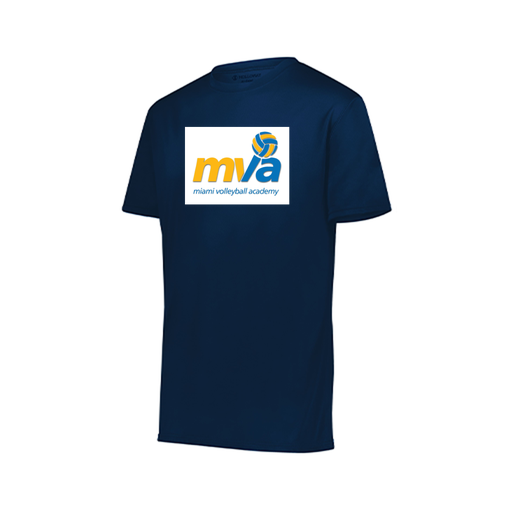 [222819.065.XXS-LOGO1] Youth Movement Dri Fit Shirt (Youth XXS, Navy, Logo 1)