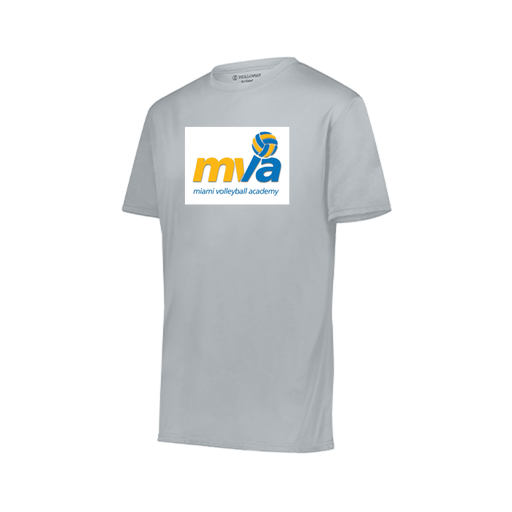 [222819.099.XXS-LOGO1] Youth Movement Dri Fit Shirt (Youth XXS, Silver, Logo 1)