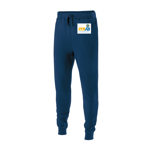 [229648.065.S-LOGO1] Youth 60/40 Fleece Jogger (Youth S, Navy, Logo 1)
