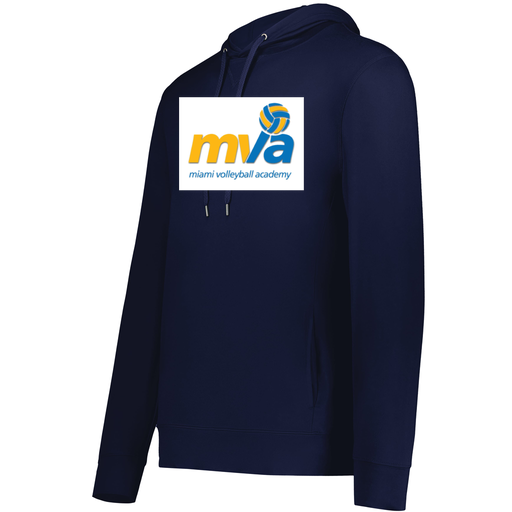 [222698.065.S-LOGO1] YOUTH VENTURA THIN KNIT HOODIE (Youth S, Navy, Logo 1)