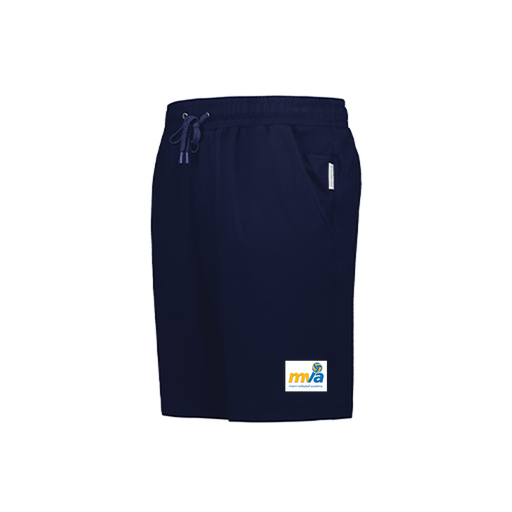 [223604.065.S-LOGO1] YOUTH Ventura Soft Knit SHORTS (Youth S, Navy, Logo 1)