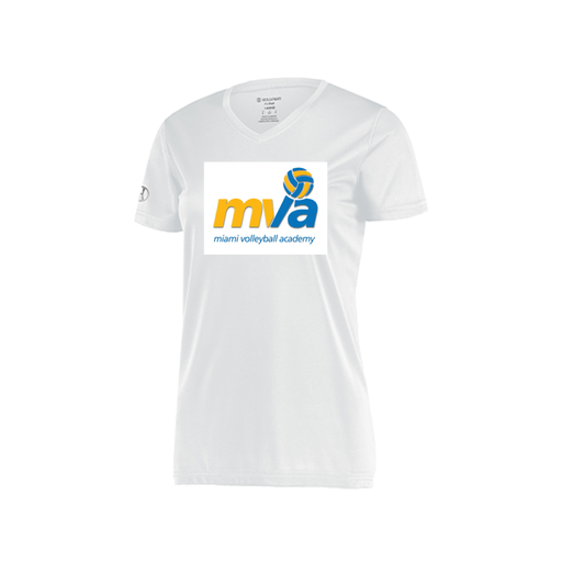 [222820.005.S-LOGO1] Ladies Movement Dri Fit Shirt (Female Adult S, White, Logo 1)