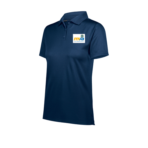 [222768.065.XS-LOGO1] Ladies Prism Polo (Female Adult XS, Navy, Logo 1)