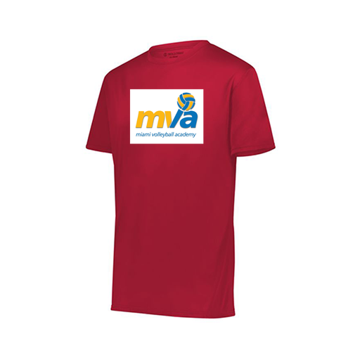 [222819.083.XXS-LOGO1] Youth Movement Dri Fit Shirt (Youth XXS, Red, Logo 1)
