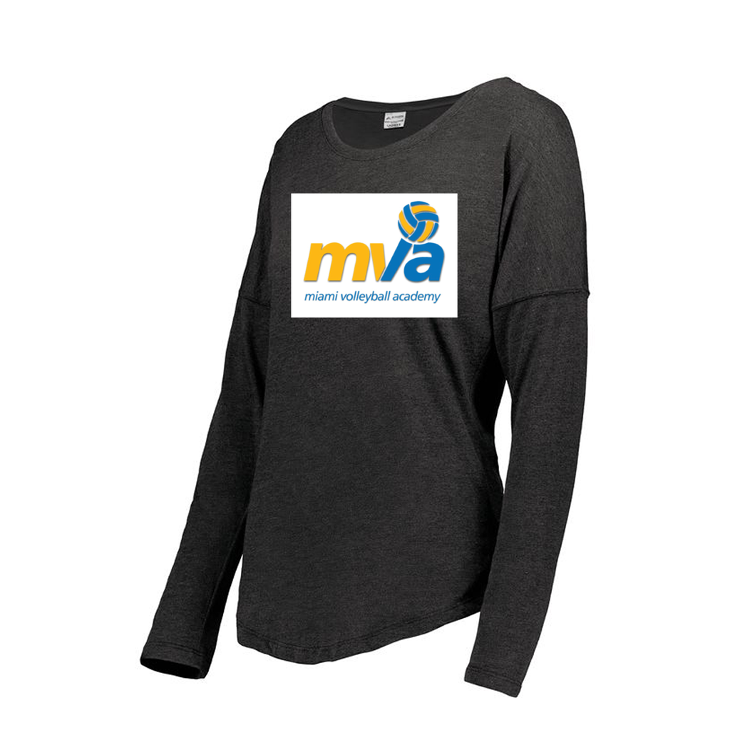 Decker Women's Tri-Blend T-Shirt - Long Sleeve